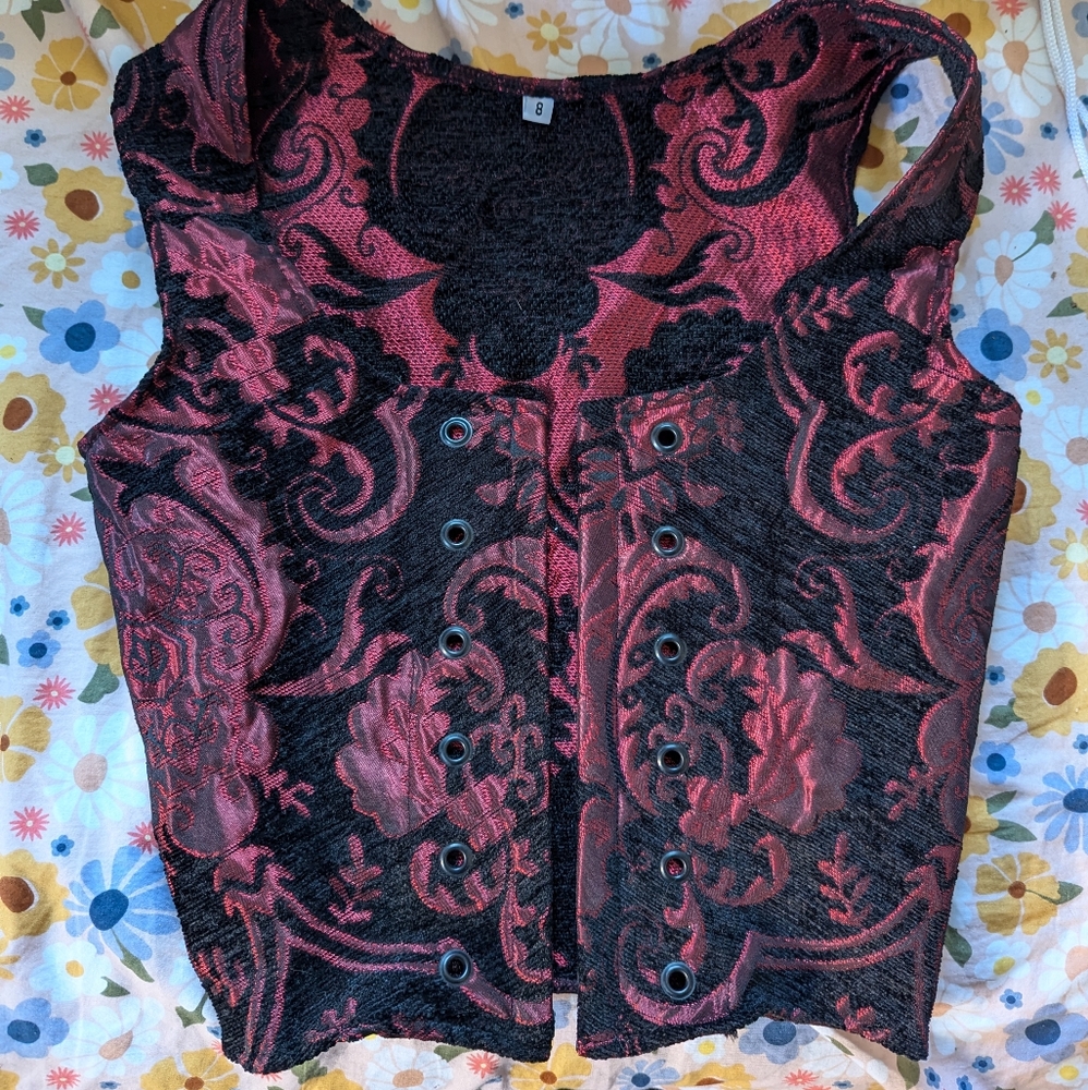 Ren faire corset top